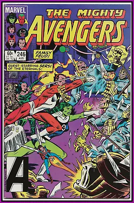 Buy Avengers #246 (1984) 1st Maria Rambeau Monica Captain Marvel Dr Strange 8.0 Vf • 8.02£