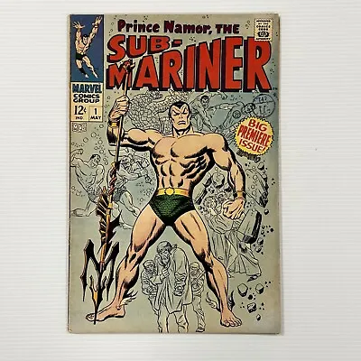 Buy Sub-Mariner #1 1968 FN- Cent Copy Pence Stamp • 260£