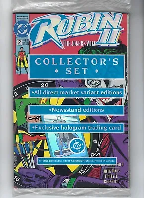 Buy ROBIN II: THE JOKER'S WILD # 2 (Sealed Collectors Variant Set, 1991) NM • 8£