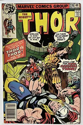 Buy Thor #276 • KEY 1st Appearance Of Red Norvell As Thor! (Marvel 1978) • 3.95£