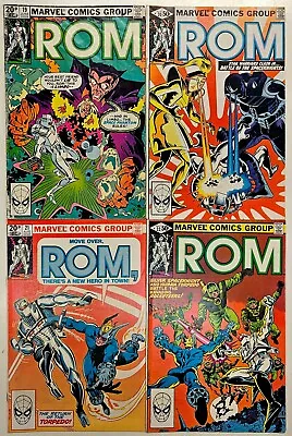 Buy Bronze Age Marvel Comics Rom Key 4 Issue Lot 19 20 21 22 Higher Grade GD/FN • 0.99£
