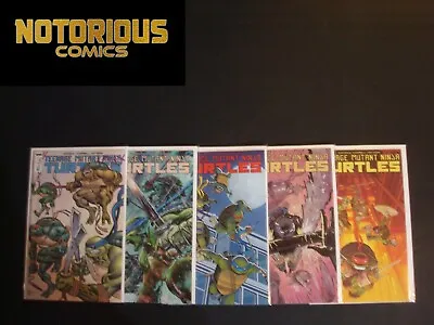 Buy Teenage Mutant Ninja Turtles 113 114 115 116 117 Complete RI Variant Set Comics • 79.15£