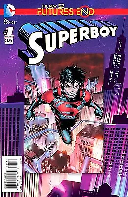 Buy Superboy Futures End #1 (2014) Standard Cover New 52 1st Print Bagged & Boarded • 3.50£