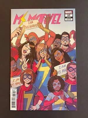 Buy MS. MARVEL #37 (Marvel Comics 2019) Cover B, 1st Baby Malik Powers, DISNEY+ MCU! • 4.99£