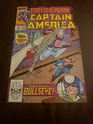 Buy Captain America #373 NM 1st Cameo Leon Hoskins US Agent Marvel 1990  • 14.19£