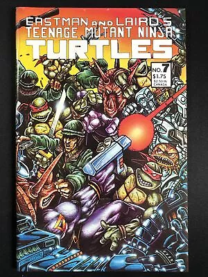 Buy Teenage Mutant Ninja Turtles #7 1st Print Mirage Studios Key TMNT Very Fine *A4 • 23.71£