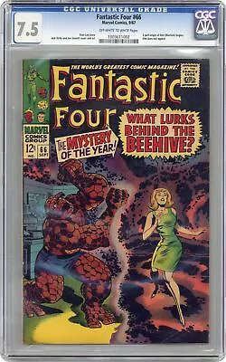 Buy Fantastic Four #66 CGC 7.5 1967 1303611002 • 193.05£