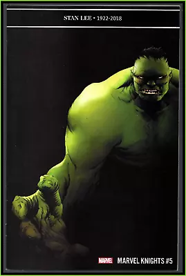 Buy Marvel Knights #5 2019 Jae Lee 1:25 Stan Lee Tribute Variant Hulk Marvel Rare! • 71.72£