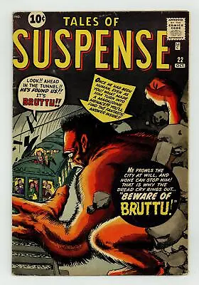 Buy Tales Of Suspense #22 GD/VG 3.0 1961 • 102.74£