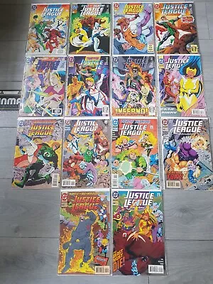 Buy X14 DC JusticeLeague International Issue 51-64 Job Lot Bundle Comic Books • 19.99£