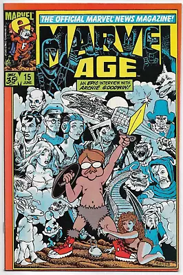 Buy Marvel Age #15 Marvel Comics Shooter Goodwin Hama VFN 1984 • 5.50£