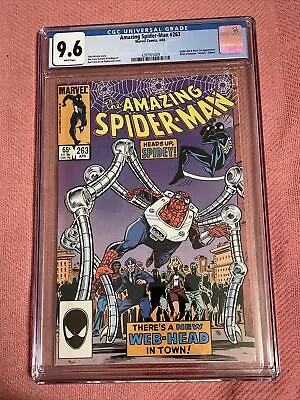 Buy Amazing Spider-Man #263 CGC NM+ 9.6 WP, Normie Osborn, Plus Bonus Raw Copy! • 58.78£