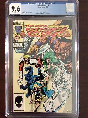 Buy CGC 9.6 Defenders 138 X-Men White Pages • 40.16£