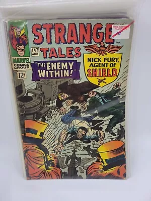 Buy Strange Tales #147 Dr. Strange & Nick Fury VG/FN (5.0) • 23.72£