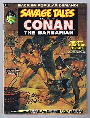 Buy Savage Tales #2 VG Signed W/COA Marv Wolfman 1973 Marvel Comics • 37.56£