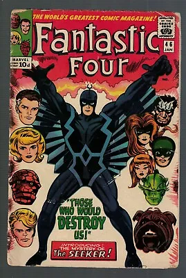 Buy Marvel Comics Fantastic Four 46 1st Appearance Black Bolt Inhumans 4.0 VG  • 209.99£