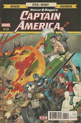 Buy Marvel Comics Steve Rogers Captain America #13 July 2017 1st Print Vf • 2.25£