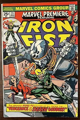 Buy Marvel Premiere #21 (1975) - Grade 9.2 - Iron Fist - 1st Appearance Misty Knight • 99.57£