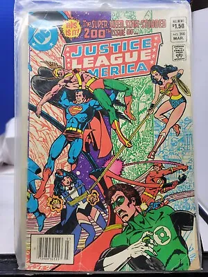 Buy Vintage 1982 Justice League Of America #200 • 6.33£