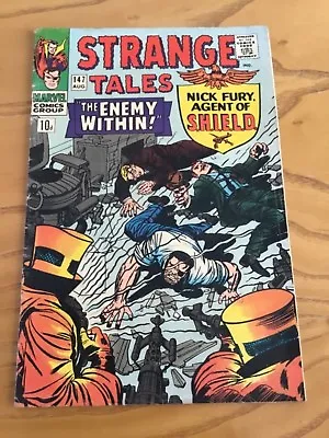 Buy Strange Tales #147 August 1966.  Marvel Comics.  Early Dr Strange • 14.99£