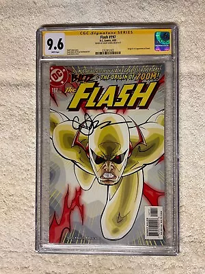 Buy DC Comics The Flash #197 CGC SS 9.6 Signed By Geoff Johns Origin & 1st ZOOM • 239.86£