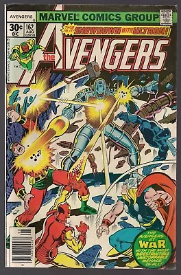 Buy Avengers #162 Marvel 1977 Jocasta 1st Appear  The Bride Of Ultron  Perez Art Vf- • 11.43£