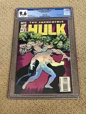 Buy Incredible Hulk 425 CGC 9.6 White Pages  (Classic Hologram Cover!!) • 47.42£
