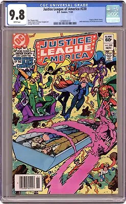 Buy Justice League Of America #220 CGC 9.8 1983 1208893010 • 142.48£