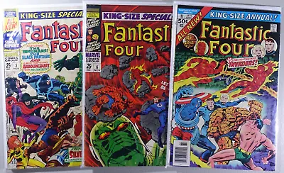 Buy Fantastic Four Lot Of (3) Annuals #s 5, 6, 11 VG • 71.95£