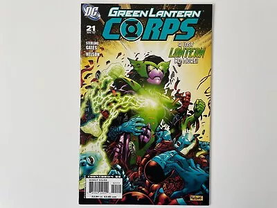 Buy Green Lantern Corps Vol. 2 Number 21 (The Curse Of The Alpha-Lantern) 2008 • 3.90£