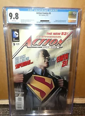 Buy Dc Action Comics 9 CGC 9.8 Earth 23 1st Black Superman Calvin Ellis +Extra Copy • 209.99£