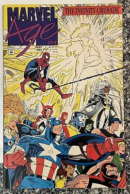 Buy Marvel Age #124 (Marvel, 1993)- Newsstand- F/VF- Combined Shipping • 2.76£