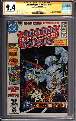 Buy * Justice League Of AMERICA #193 CGC 9.4 SS Conway 1st All-Star (2686429003) * • 157.63£