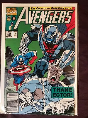 Buy Avengers #334 1st Brethren Inhumans Timberius (Jul 1991 Marvel) VF • 4.77£