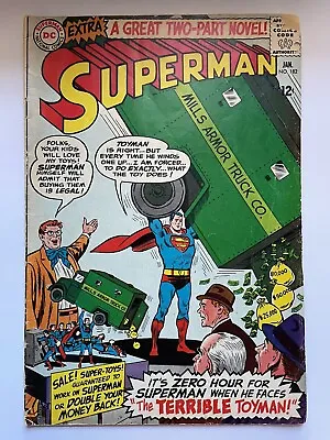 Buy Superman #182 DC Comics 1st Silver Age Appearance Cluemaster 🔑 • 23.72£