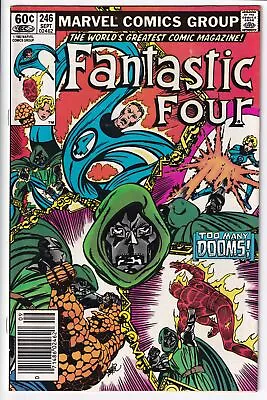 Buy Marvel Fantastic Four LOT (2) Issue 246 247 Comic 1982 1st Kristoff Doctor Doom • 27.98£