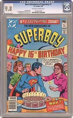 Buy New Adventures Of Superboy #1 CGC 9.8 1980 1075161018 • 79.06£