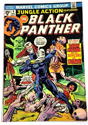 Buy Jungle Action Featuring The Black Panther #9 (1974) / Vg / Baron Macabre • 19.82£