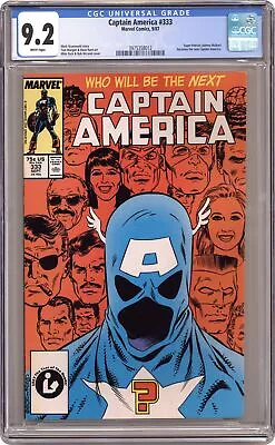 Buy Captain America #333D CGC 9.2 1987 3975358012 • 51.15£