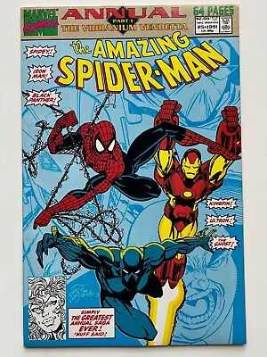 Buy Amazing Spider-Man Annual #25 (1991) 1ST SOLO STORY FEATURING VENOM NM- Range • 6.47£