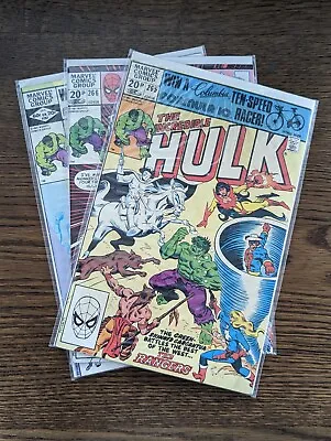 Buy Incredible Hulk #265 - #267 (Marvel Comics, 1981) • 12£