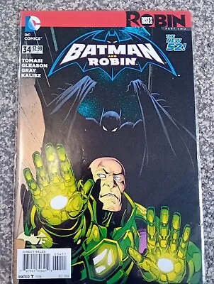 Buy BATMAN And Robin #34 - DC Comic New 52 Robin Rises Part 2 • 1.80£