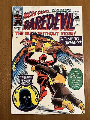 Buy Daredevil #11/Silver Age Marvel Comic Book/VG+ • 27.01£