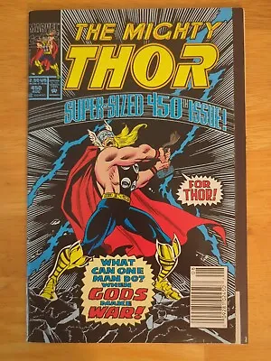 Buy The Mighty Thor #450 Newsstand Edition (Marvel 1992) 1st App. Blood Axe F/VF • 1.18£