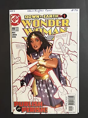 Buy Wonder Woman #196  Adam Hughes Cover Dc Comics 2003 • 11.92£