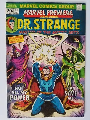 Buy Dr Strange Marvel Premiere 13 Bronze Age Key Issue 1974 • 10.38£