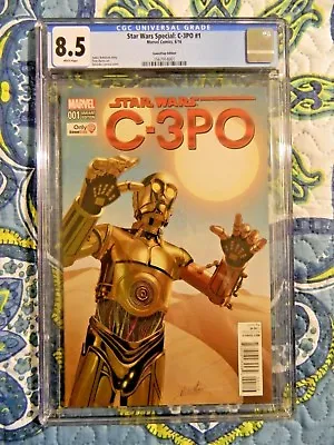 Buy Star Wars Special C-3PO #1 Variant Edition Game Stop Edition CGC 8.5 • 39.18£