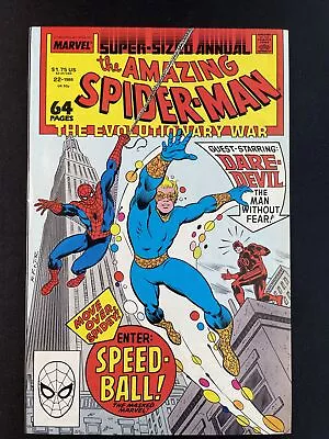 Buy The Amazing Spider-Man Annual #22 - Marvel Comics Bronze Age 1st Print Near Mint • 15.80£