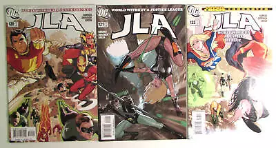 Buy 2005 JLA Lot Of 3 #120,121,123 DC Comics NM- 1st Print Comic Books • 4.33£