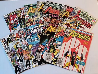 Buy Avengers #214,215,216,217,218,219,222,224,225,230,247,248,249,250 14pcs Lot NM • 20.06£